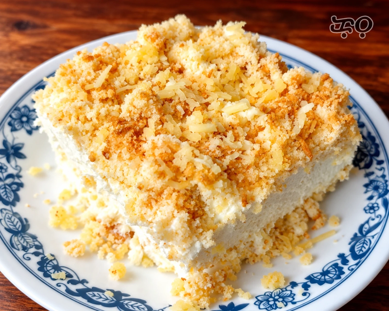 Lemon Square Cheesecake Ice Cream Cake