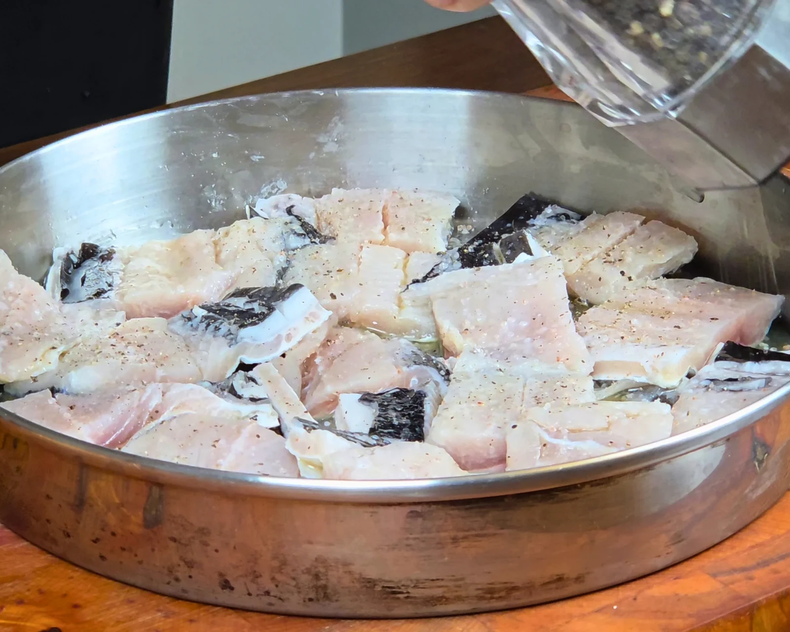 Bangus Belly Adobo sa Gata process photo 1