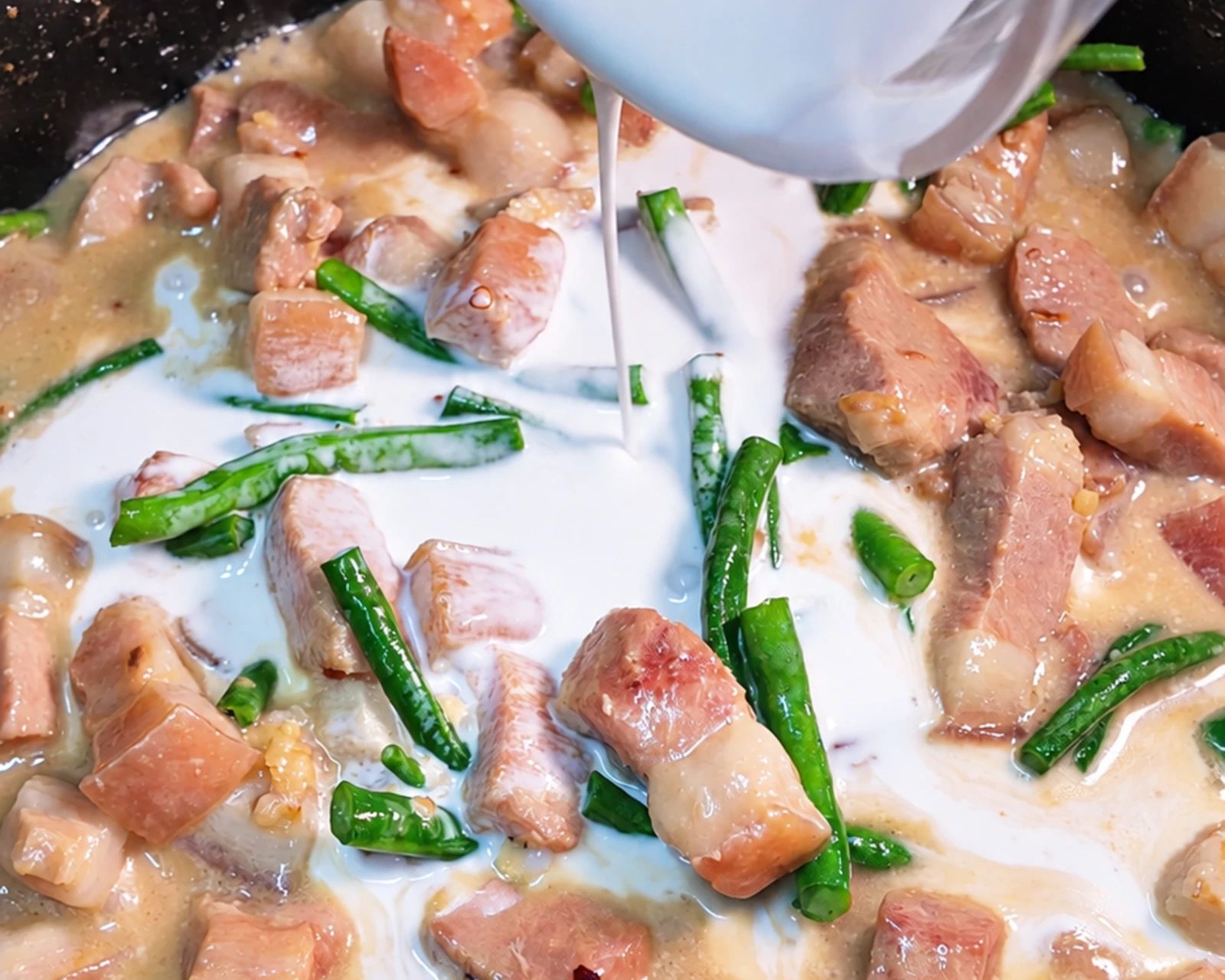 Bicol Express with Sitaw process photo 5