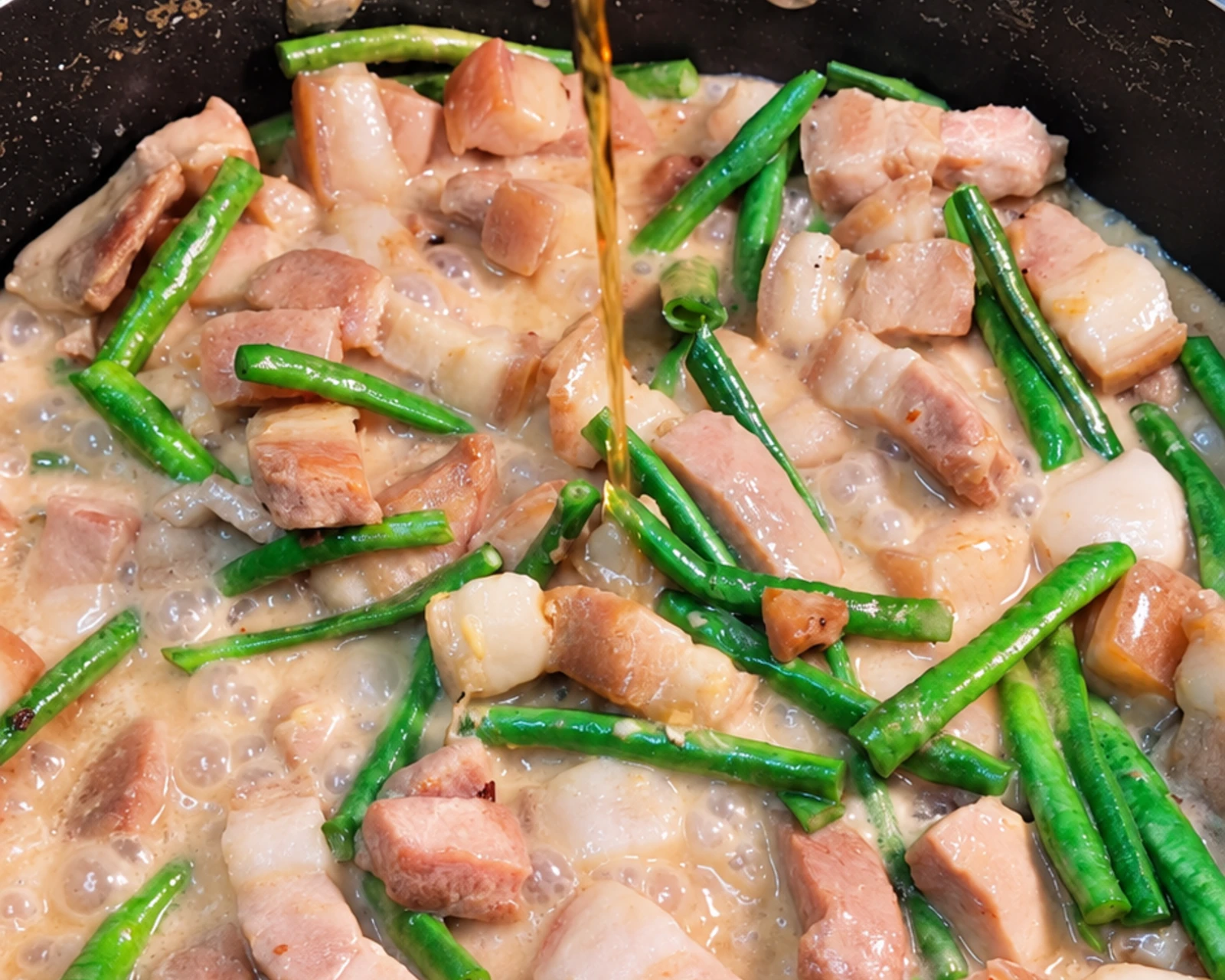 Bicol Express with Sitaw process photo 6