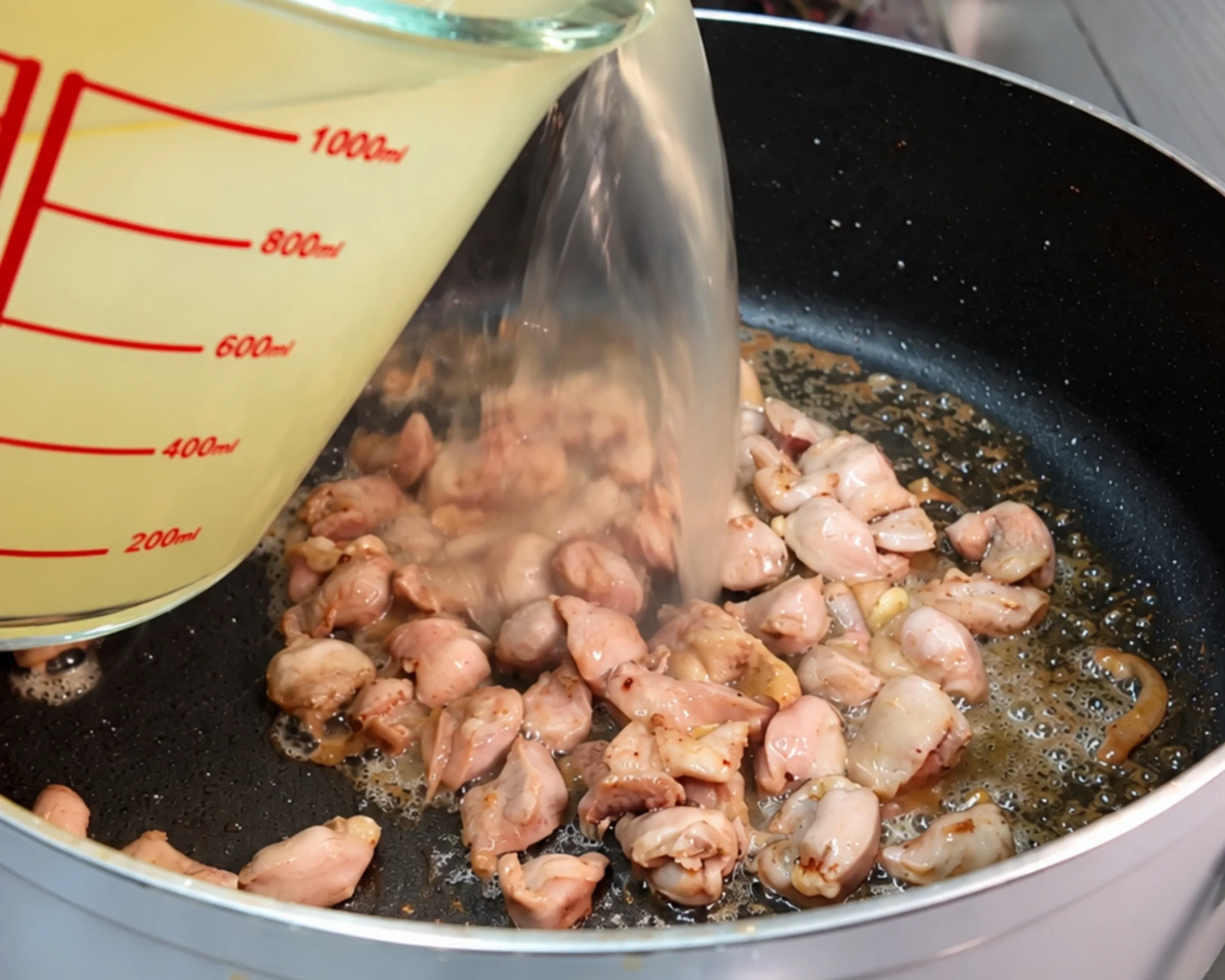 Chicken Pancit Canton Guisado process photo 2