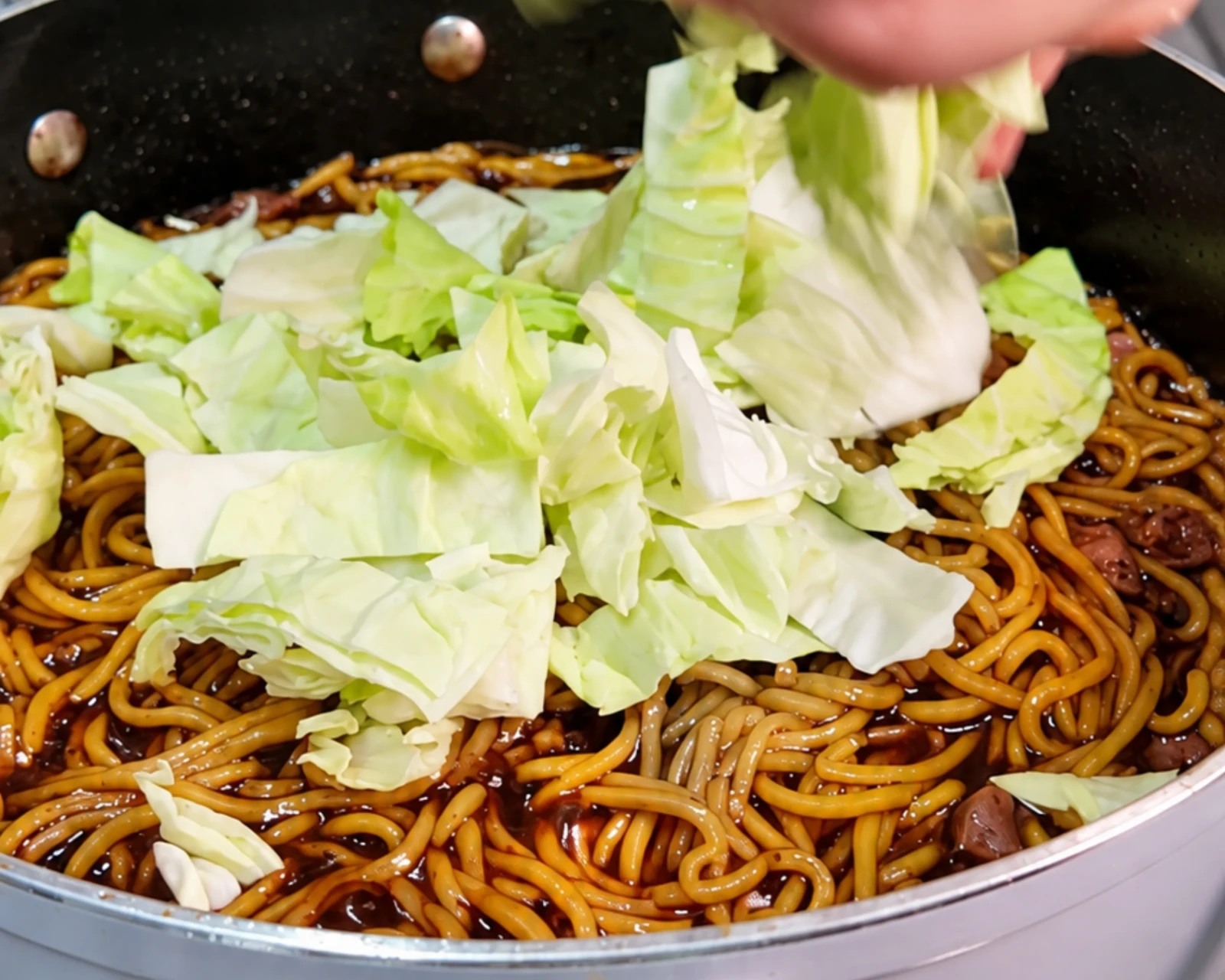 Chicken Pancit Canton Guisado process photo 4
