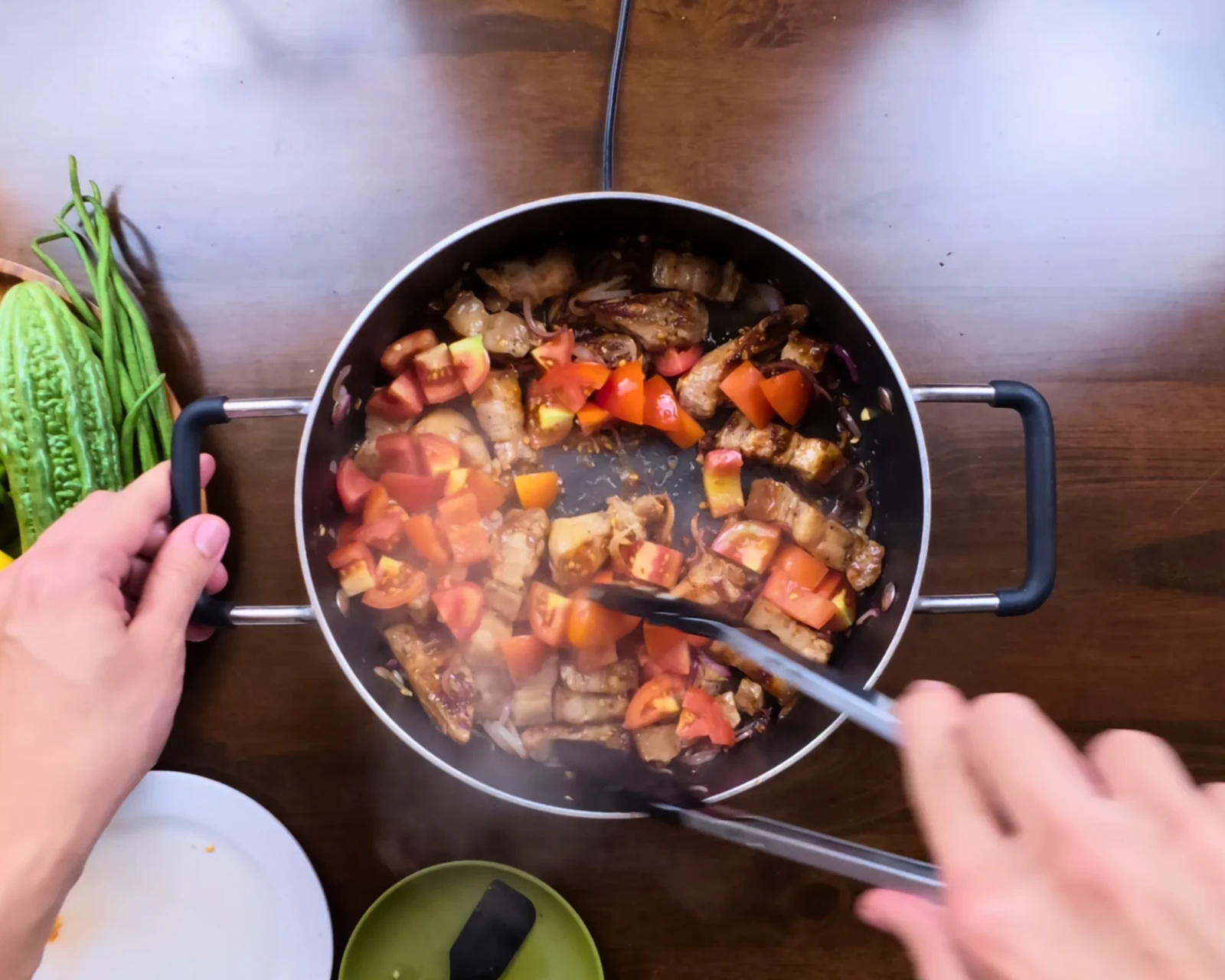 Pinakbet Tagalog process photo 3