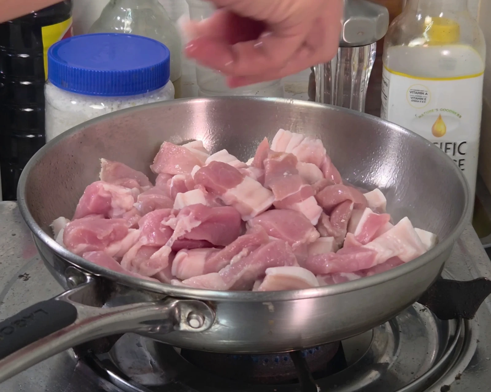 Killer Pork Binagoongan process photo 2