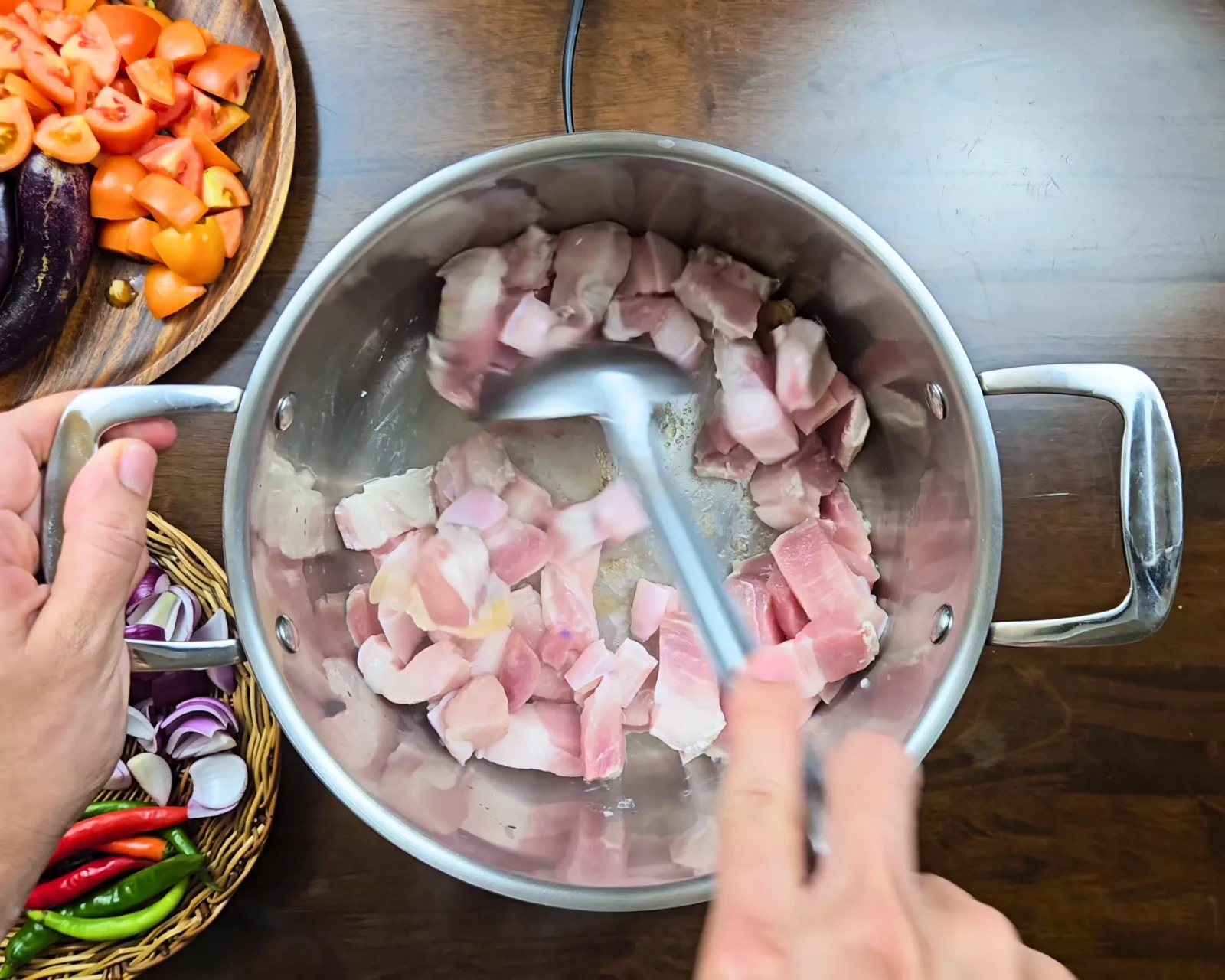 Pork Sinigang sa Gabi process photo 1