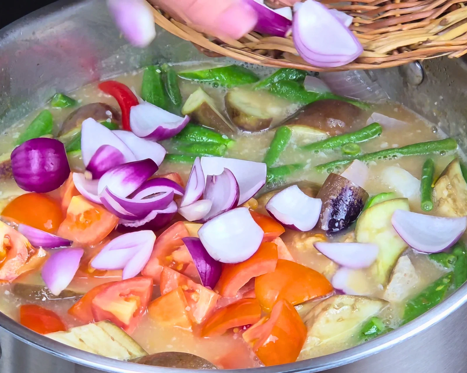 Pork Sinigang sa Gabi process photo 6