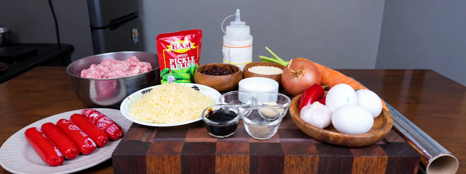 Ingredients for Pork Embutido
