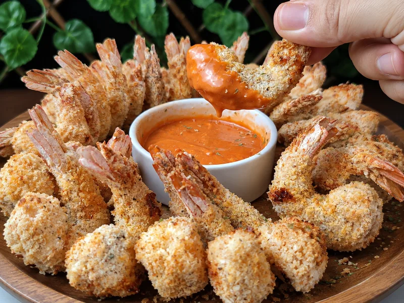 Air Fryer Crispy Cajun Shrimp