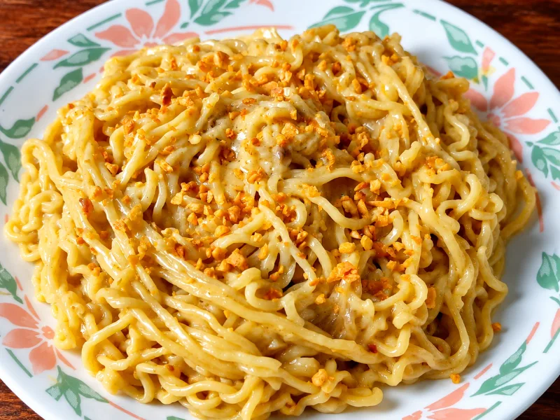 Garlic Butter Instant Pancit Canton