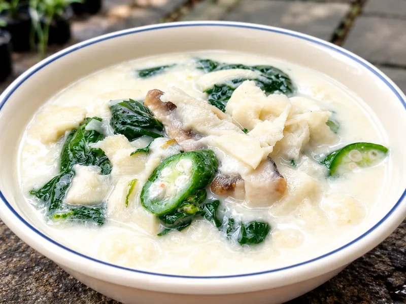 Ginataang Labong (Ginat-an nga Tambô)